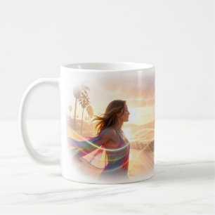 Neon Ocean Dreamwave Mug
