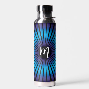 Neon Optical Illusion Water Bottle
