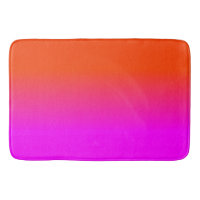 Neon Orange and Hot Pink Ombre Shade Colour Fade