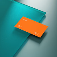 neon orange solid colour