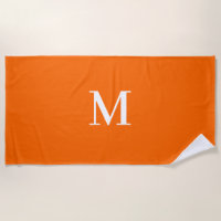 Neon Orange-your bold monogram