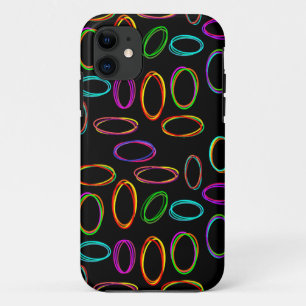 Neon Ovals Case-Mate iPhone Case