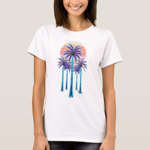 Neon palm trees T-Shirt