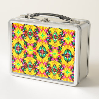 Neon Pause Friday Exclusive Edition Metal Lunchbox