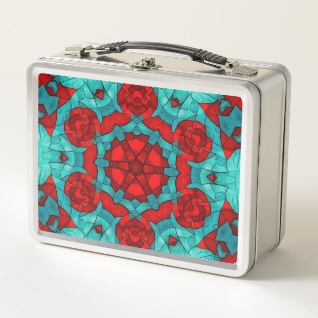 Neon Pause – Wednesday Impulse Edition Metal Lunch Box (Front)