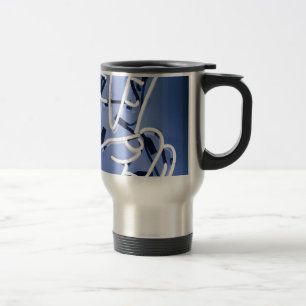 neon piece travel mug