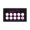 Neon Pink Beauty Salon Loyalty Punch Card