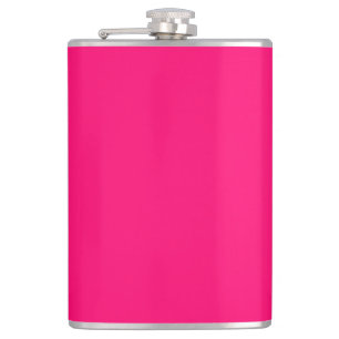 Neon Pink Custom Flask – Bold & Personalised