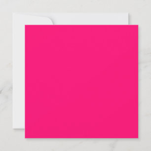 Neon Pink Custom Invitation - Bold & Stylish