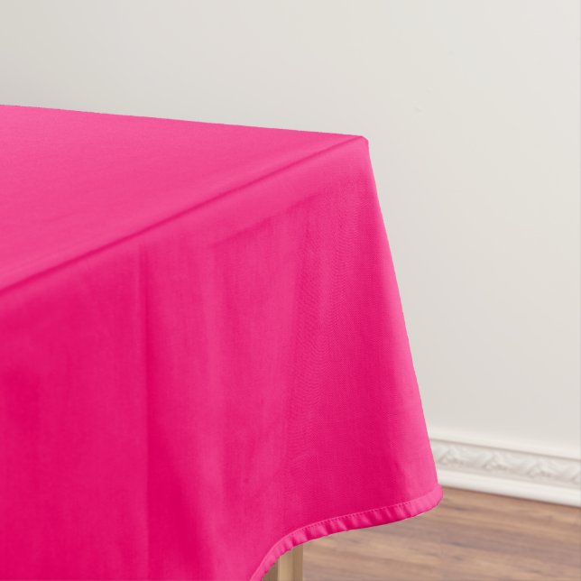 Neon Pink Custom Tablecloth – Bold & Versatile (In Situ)