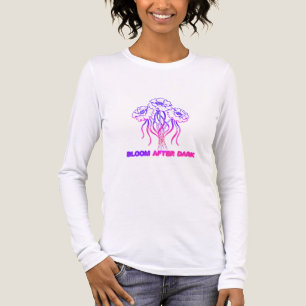Neon Pink Floral - Art Tri-Blend Tee