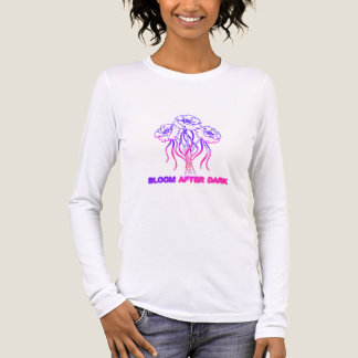 Neon Pink Floral - Art Tri-Blend Tee