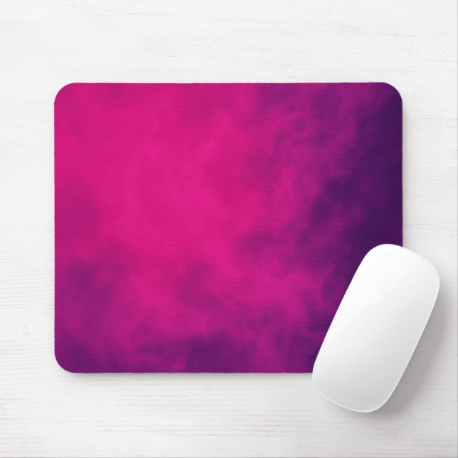 Neon Pink Gradient Mousepad – Customisable (With Mouse)