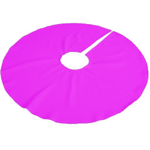 Neon pink hex code FF00FF  Brushed Polyester Tree Skirt