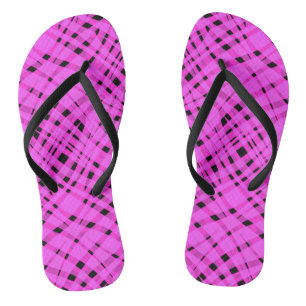 neon pink jandals