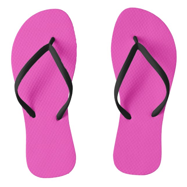 Neon pink , neon jandals (Footbed)