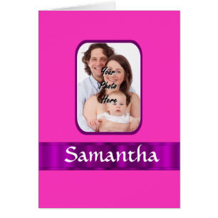 Neon pink photo background