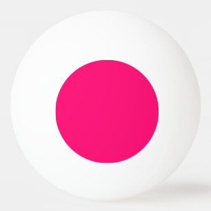 Neon Pink Ping Pong Ball – Custom Game Essential