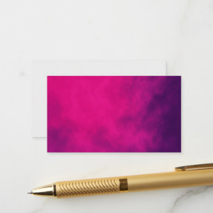 Neon Pink Smoke Enclosure Card – Customisable