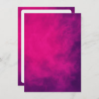 Neon Pink Smoke Event Invitation – Customisable