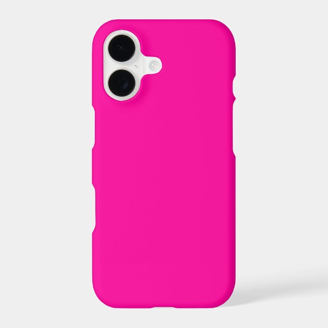 Neon Pink Solid Colour (Back)