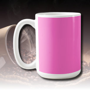 Neon Pink Solid Colour Classic Coffee Mug