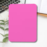 Neon Pink Solid Colour | Classic Magnet<br><div class="desc">Neon Pink - Introducing the timeless allure of the Solid Colour Design: a captivating blend of classic form and elegant simplicity. This design is a celebration of the power and beauty found in a single, striking hue. Exuding sophistication, the solid colour design embraces the essence of minimalism, making it a...</div>