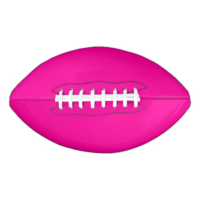 Neon Pink Solid Colour Football (Front)