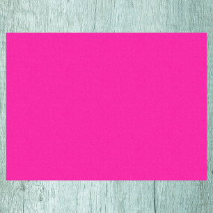 Neon Pink Solid Colour Tissue Paper