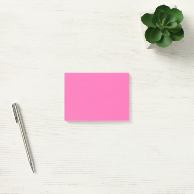 Neon Pink Sticky Notes for Fun and Bright Messages (Office)