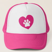 Neon pink trucker hat women's