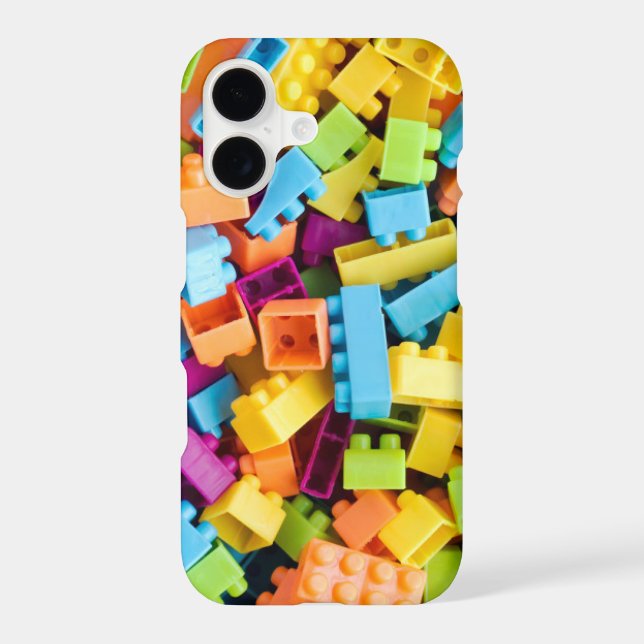 Neon Plastic Building Blocks (Back)