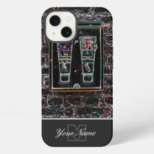 Neon-Pop-Art retro chewinggum with Monogram! iPhone 13 Case
