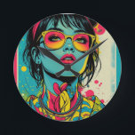 Neon Pop Diva Portrait – Bold & Vibrant Retro Art<br><div class="desc">Add a burst of fearless colour to your life with this striking Neon Pop Diva design. Featuring retro pop art style and bold vibrant shades,  it’s perfect for anyone who loves to stand out. Ideal for apparel,  accessories,  and home décor that makes a statement.</div>