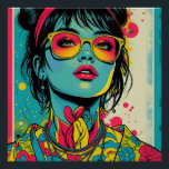 Neon Pop Diva Portrait – Bold & Vibrant Retro Art Poster<br><div class="desc">Add a burst of fearless colour to your life with this striking Neon Pop Diva design. Featuring retro pop art style and bold vibrant shades,  it’s perfect for anyone who loves to stand out. Ideal for apparel,  accessories,  and home décor that makes a statement.</div>