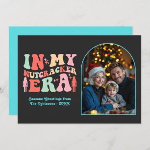 Neon Pop Era In My Nutcracker Era Christmas Photo Holiday Card