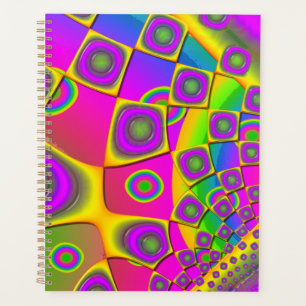 Neon Pop Paper Psychedelic  Planner
