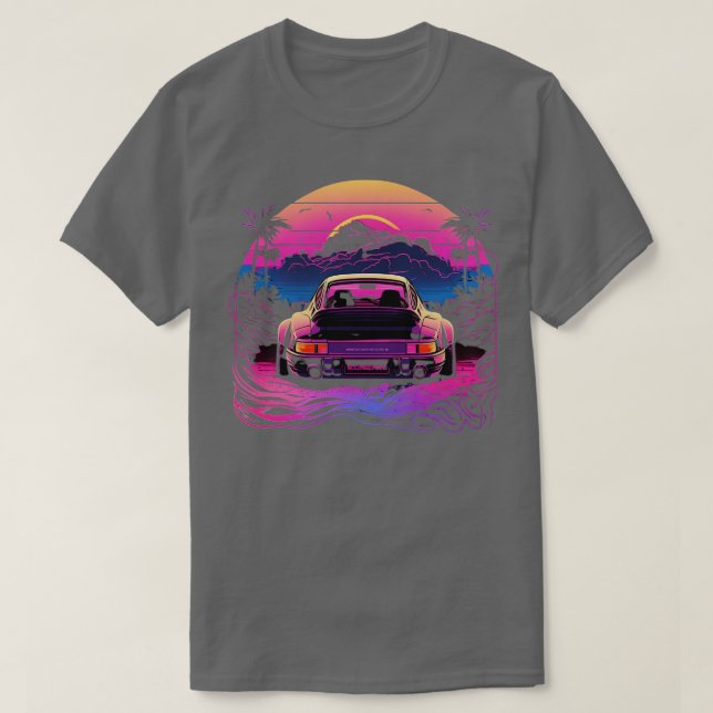 Neon Porsche Design T-Shirt (Design Front)