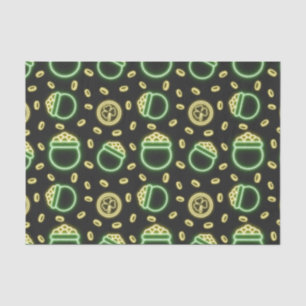 Neon Pot Of Luck Tissue Paper