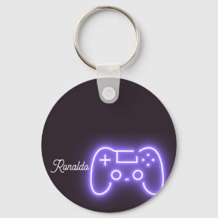 NEON PS4 handle custom name  Key Ring