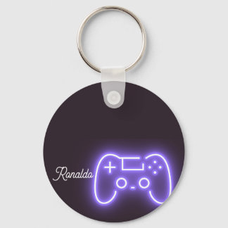 NEON PS4 handle custom name  Key Ring