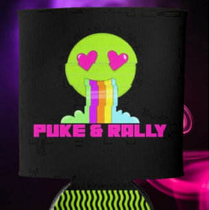 Neon Puke & Rally Can Cooler Party Comeback
