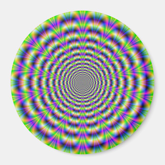 Neon Pulse Magnet (Front)