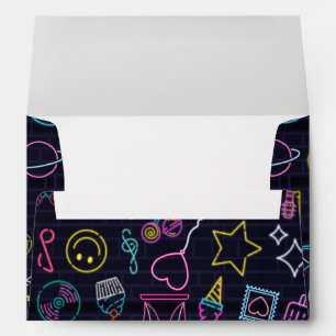 Neon Purim Envelope