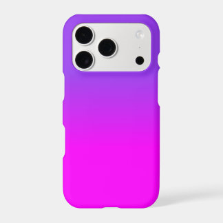 Neon Purple and Hot Pink Ombre Shade Colour Fade