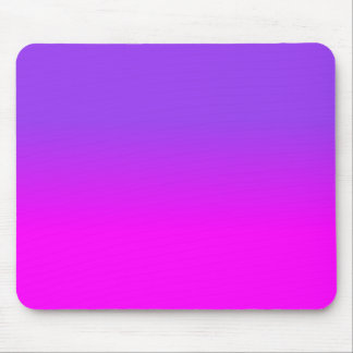 Neon Purple and Hot Pink Ombre Shade Colour Fade S Mouse Pad