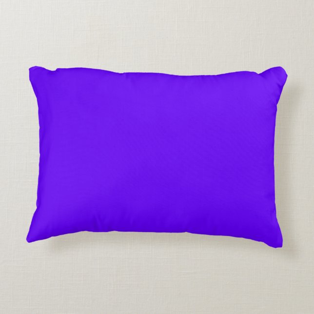 Neon Purple Decorative Cushion (Back)