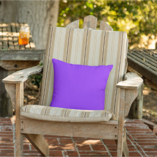 Neon Purple Solid Colour Cushion