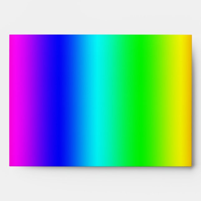 Neon Rainbow Envelopes (Front)