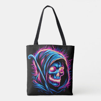 Neon Reaper Glow - Skull Bag